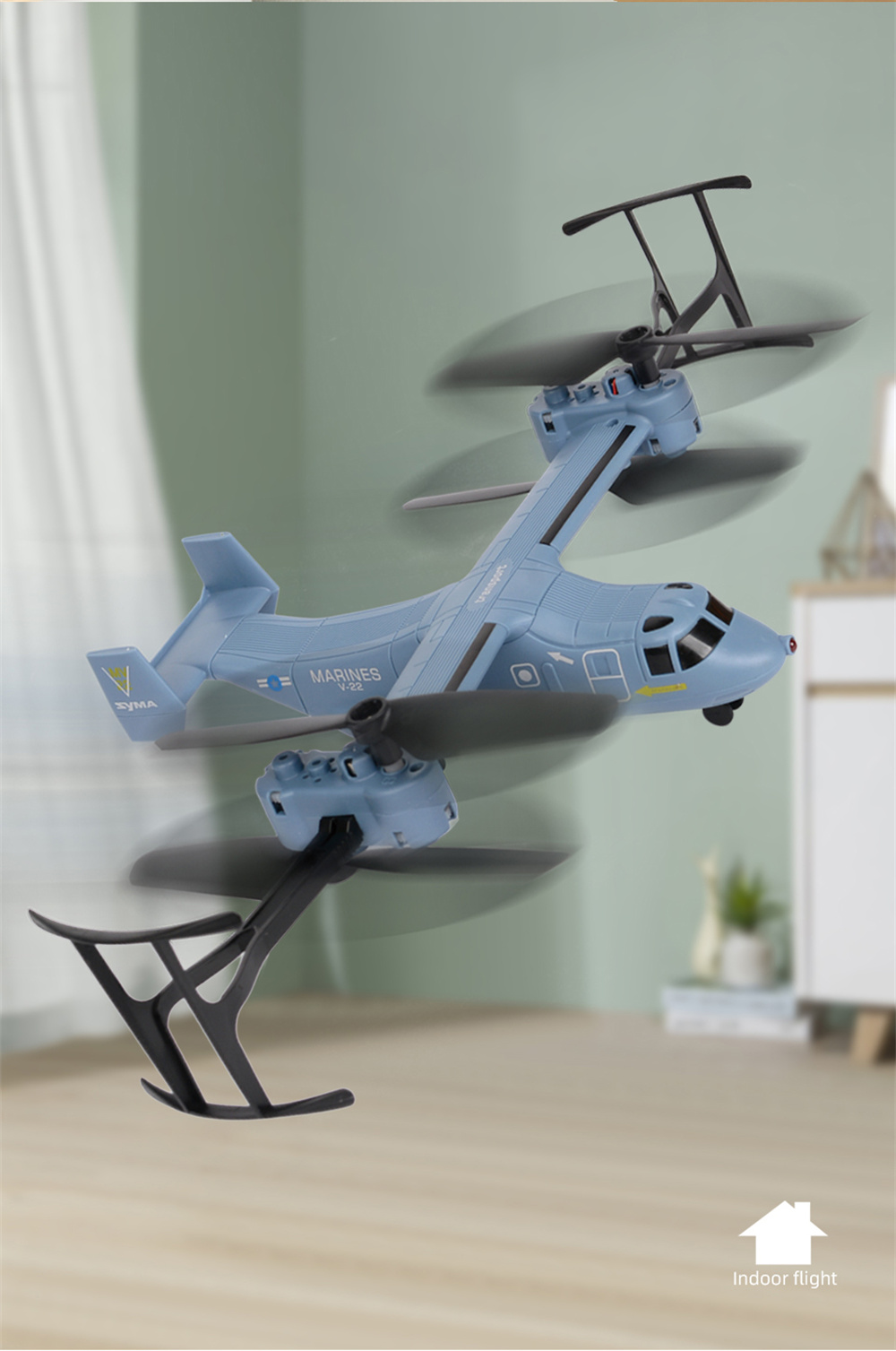 SYMA-V22-Ein-Tasten-Start-Feste-Houmlhe-Stunt-Simulation-Ferngesteuerte-Hubschrauber-Spielzeuge-1992240-10